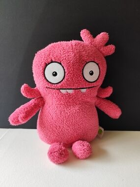 3/$25💙8" Ugly Dolls Plush Bean Filled Pink Moxy Doll